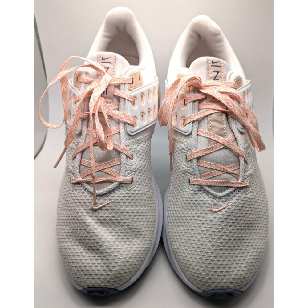 Nike Woman Air Max Bella TR 4 CW3398-100 White and Peach Running Trainers 8.5W